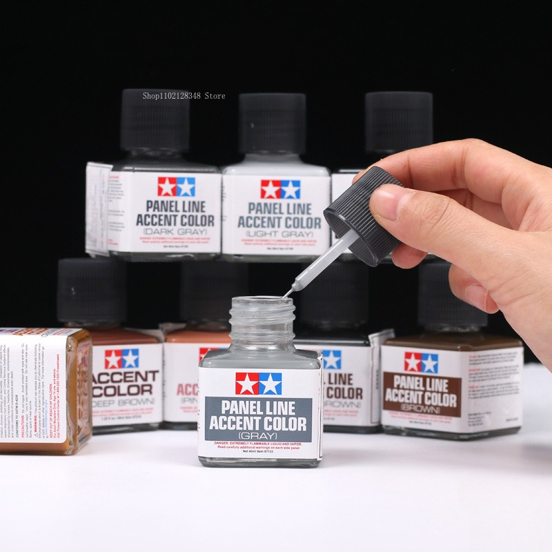 Tamiya Model Paint Set - Tinta Esmalte para Detalhes de Painéis