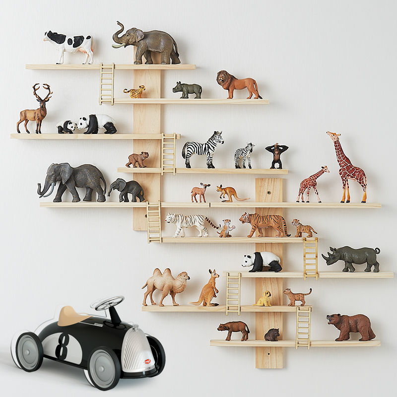 Pop Display Shelf - Rack de exposição de animais para