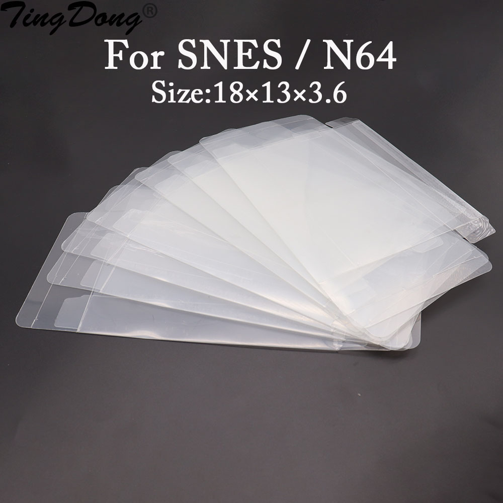 Funko Pop Protector - 10 pçs claro transparente para snes