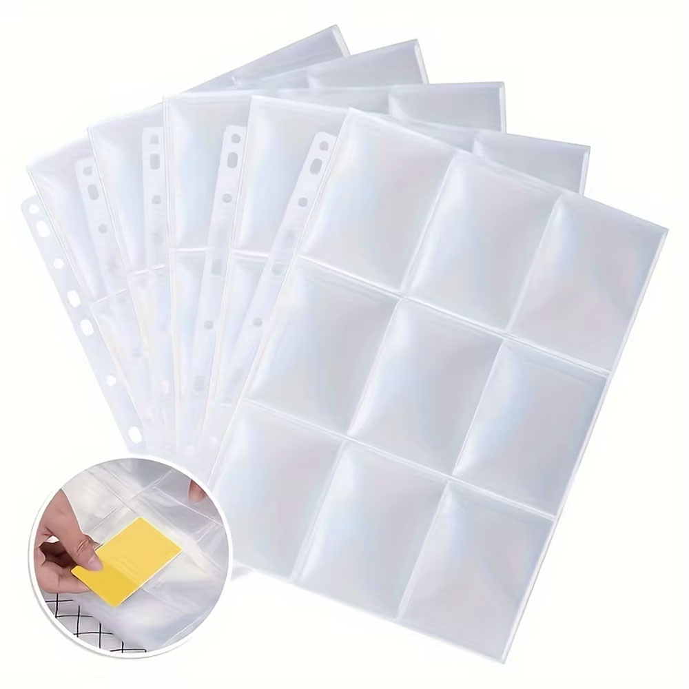 Trading Card Binder - 90 Bolsos para Cartas Colecionáveis e