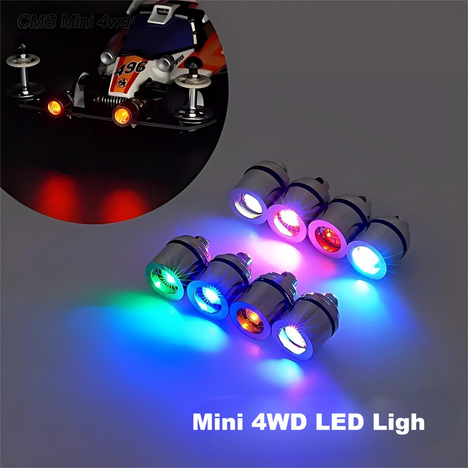 Tamiya Model Mini 4Wd - Mini Lâmpadas LED Decorativas com Brilho