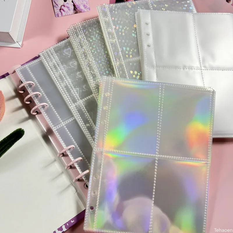 Trading Card Binder - Páginas Internas Transparentes para Binder de