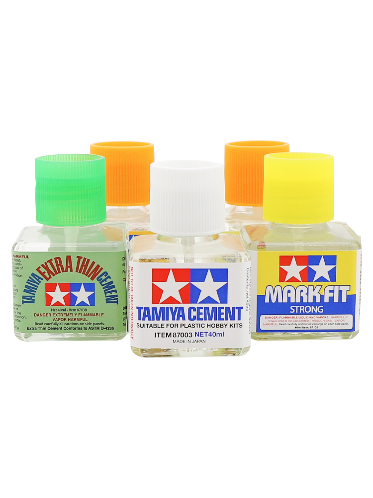 Tamiya Model Paint Set - Cimento Líquido Tamiya para Modelo