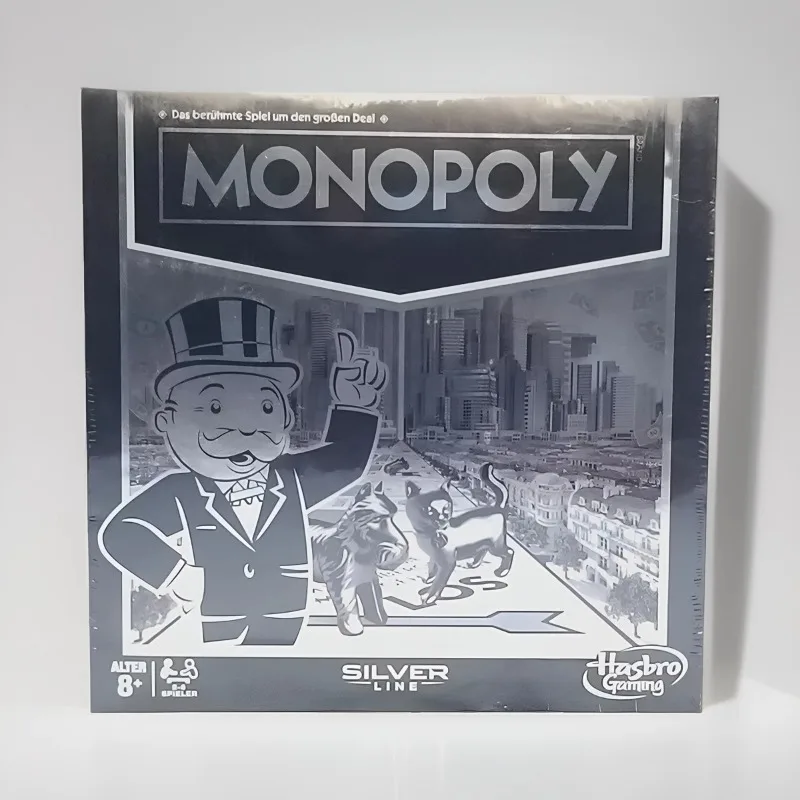 Hasbro Game Monopoly - Hasbro monopólio figura prateado boneca tabuleiro