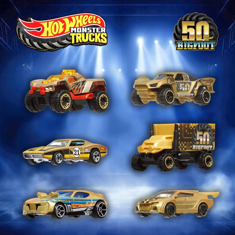 Hot Wheels Car Monster Trucks - Hot Wheels Monster Truck Conjunto de