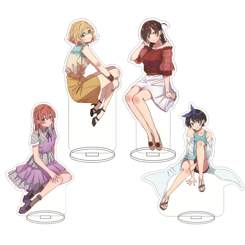 Figma Stand Set - Figura de Anime de 16CM Rent-A-Girlfriend