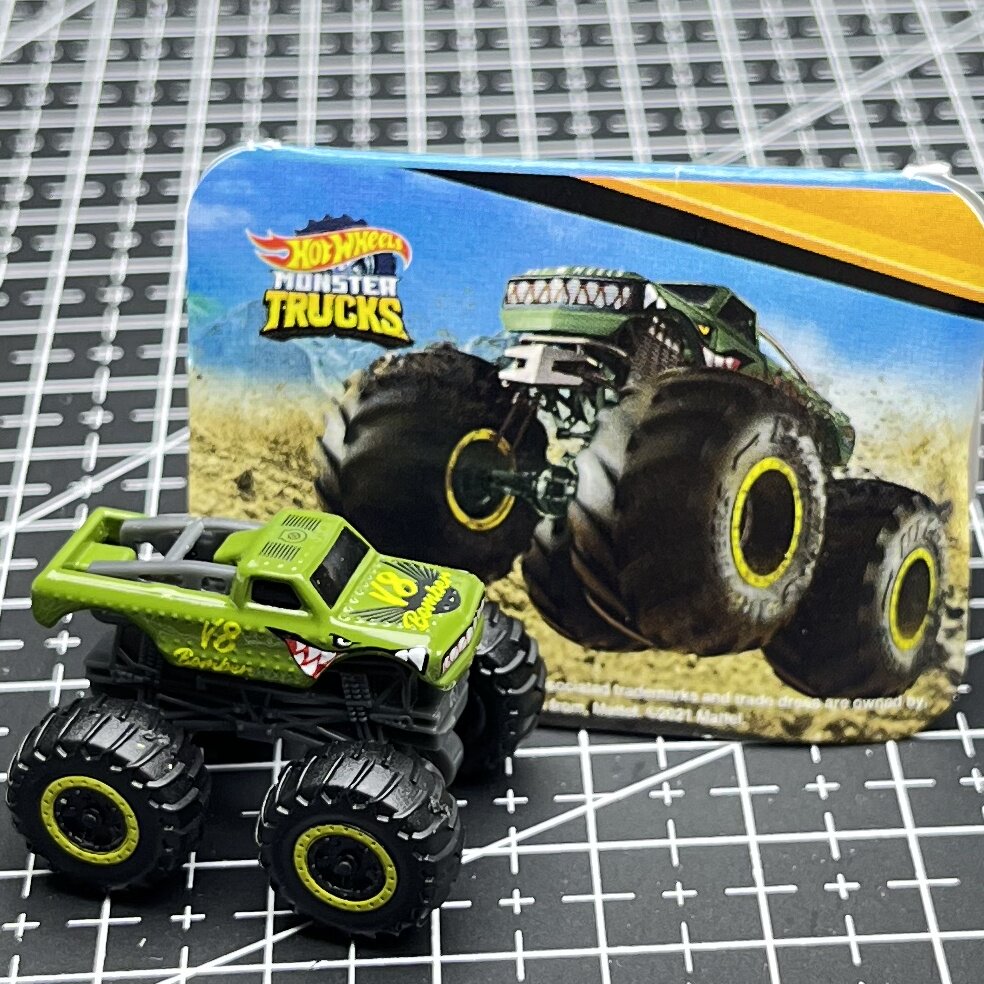 Hot Wheels Car Monster Trucks - Hot Wheels: Miniaturas de Caminhões Monstro