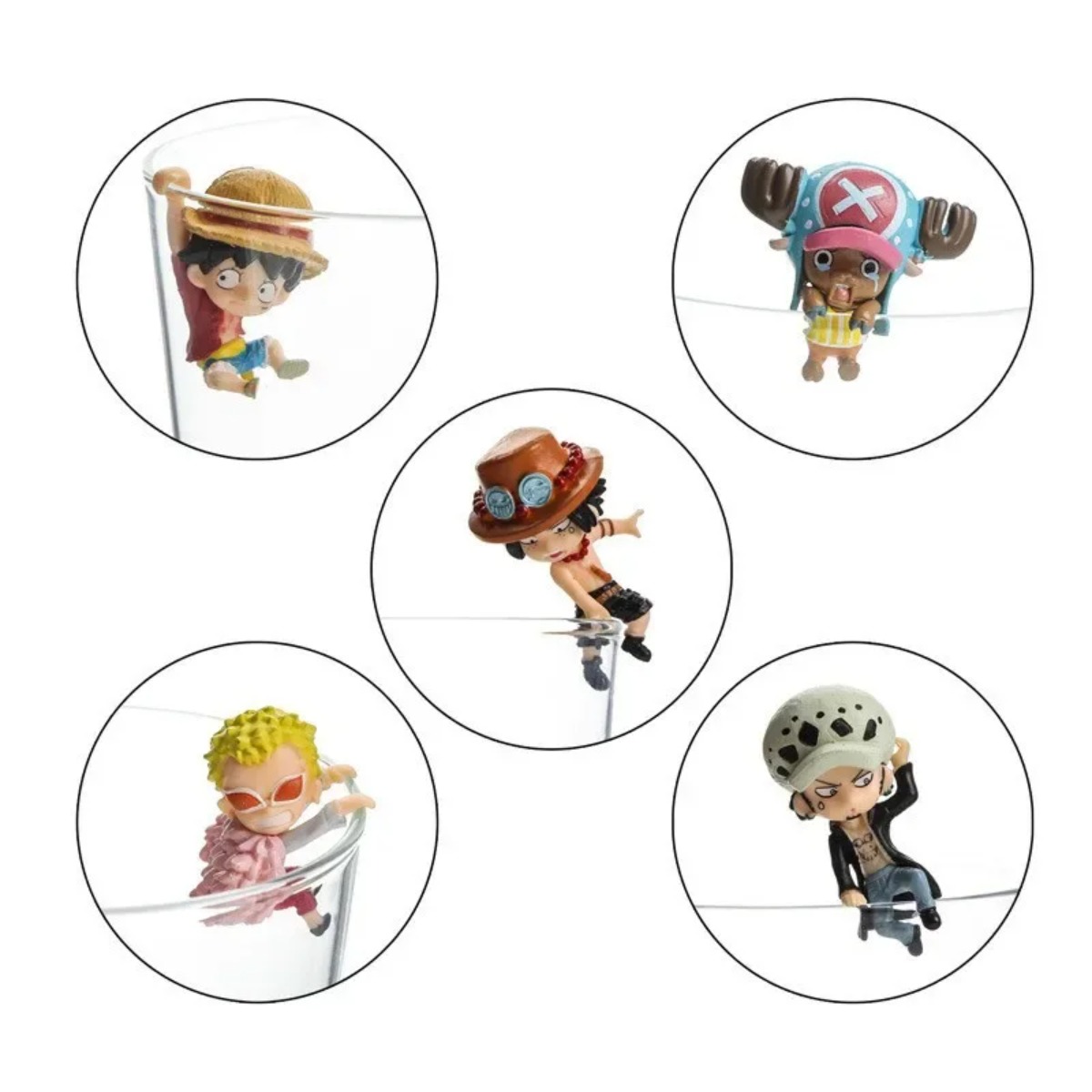 Anime One Piece Gashapon PUTIT - Capsule Toy Gashapon avaliação e preço