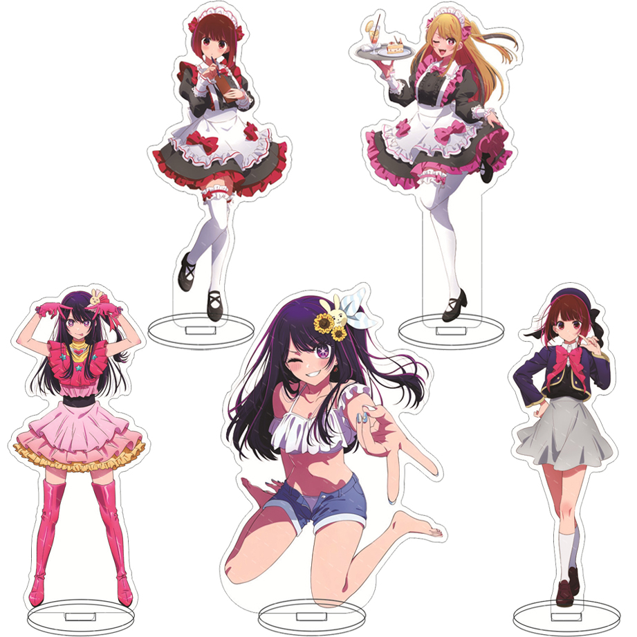 Figura de Anime de 16CM Oshi n - Figma Stand Set avaliação e preço