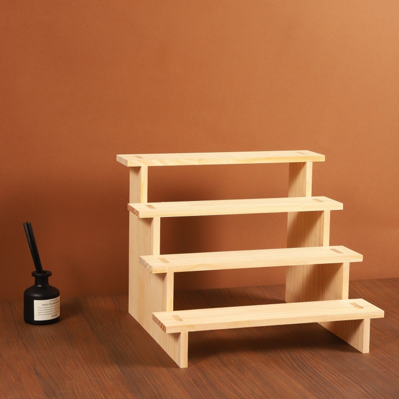 Suporte Expositor de Madeira p - Display Risers Set avaliação e preço