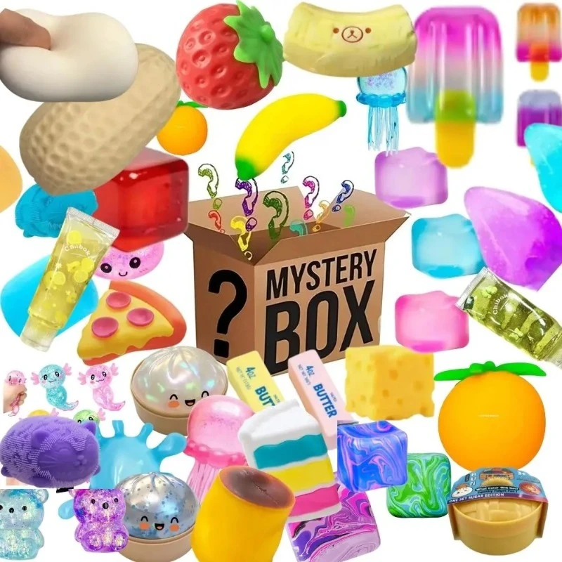 Caixa Surpresa com Mais de 100 - Mystery Box Blind Bag avaliação e preço