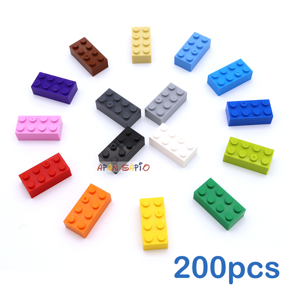 200 pçs 2x4 ponto diy blocos d - Lego Set City avaliação e preço