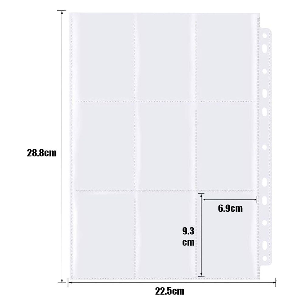 90 Bolsos para Cartas Colecion - Trading Card Binder avaliação e preço