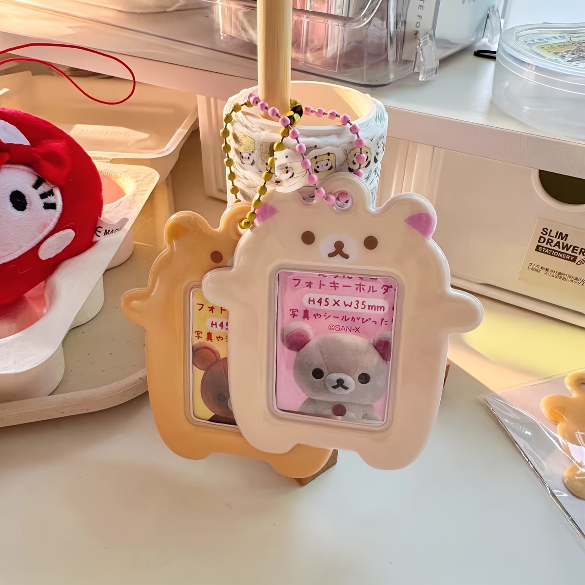 Porta-retratos de urso de pelú - Pop Display Shelf avaliação e preço