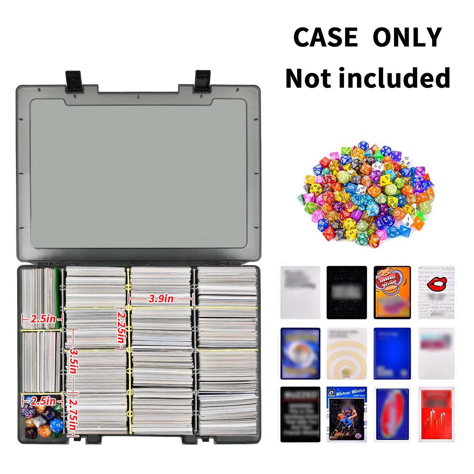Caixa Organizadora Transparent - Trading Card Binder avaliação e preço
