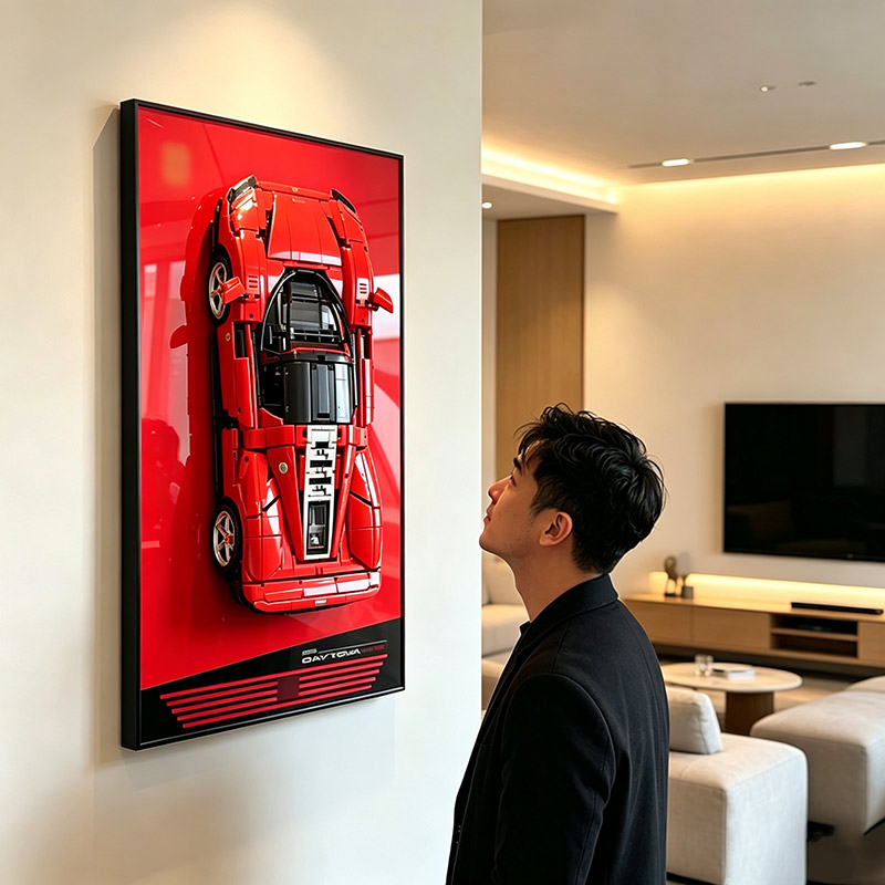 Suporte de parede para exibiçã - Lego Set Technic avaliação e preço