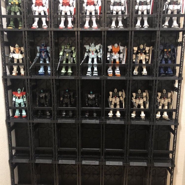 Em Estoque: Base de Exibição e - Bandai Model Gundam Hg avaliação e preço