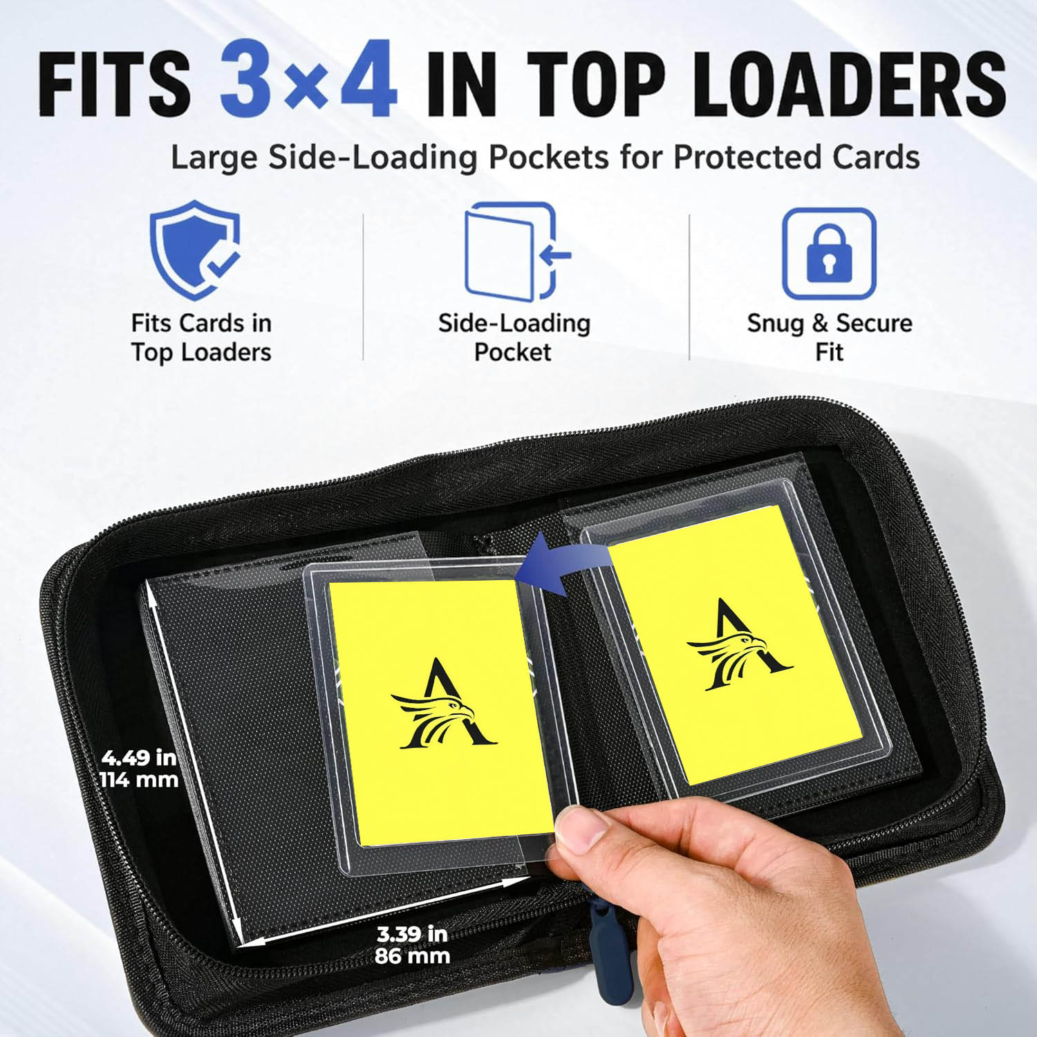 Binder Top Loader, 1 Bolso par - Card Top Loader avaliação e preço