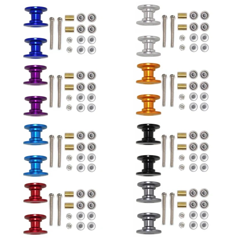 2 peças de rolo guia duplo de  - Tamiya Model Mini 4Wd avaliação e preço