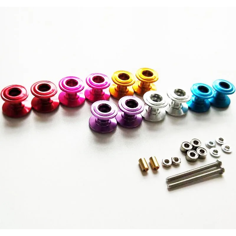 2 peças de rolo guia duplo de  - Tamiya Model Mini 4Wd avaliação e preço