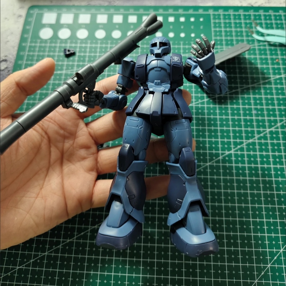 GTO MS-05 HG 1/144 Zaku Black  - Bandai Model Gundam Hg avaliação e preço
