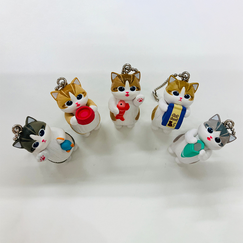 Mofusand kawaii gato chaveiro  - Action Figure Stand avaliação e preço