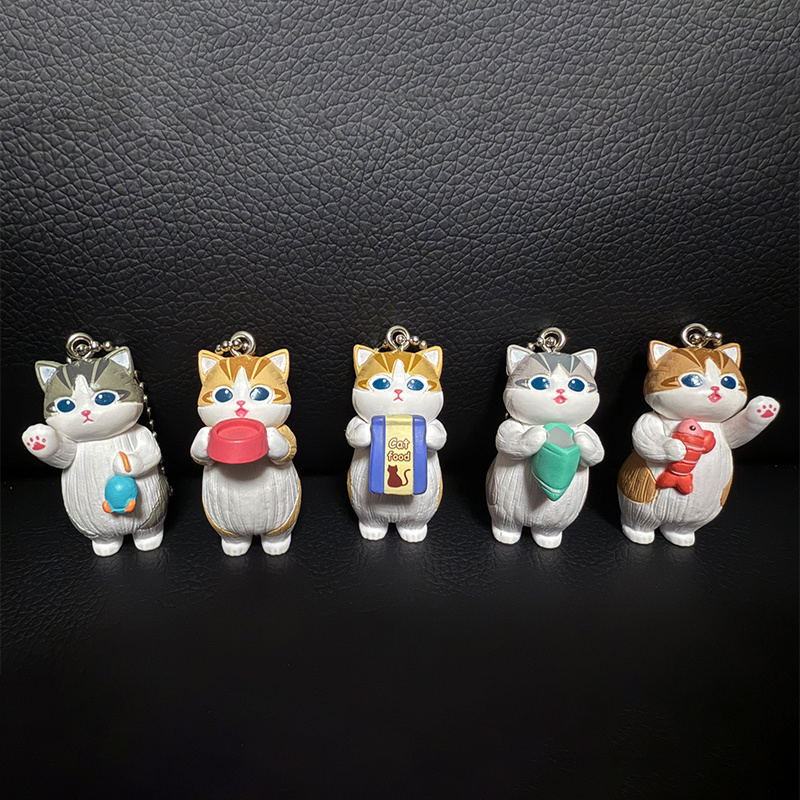 Mofusand kawaii gato chaveiro  - Action Figure Stand avaliação e preço