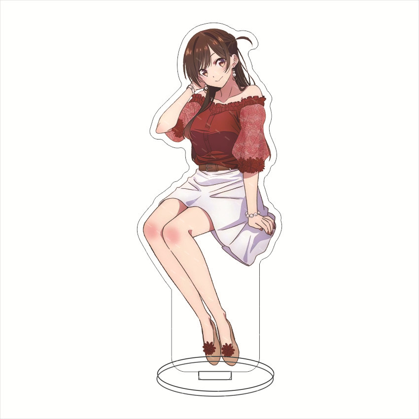 Figura de Anime de 16CM Rent-A - Figma Stand Set avaliação e preço
