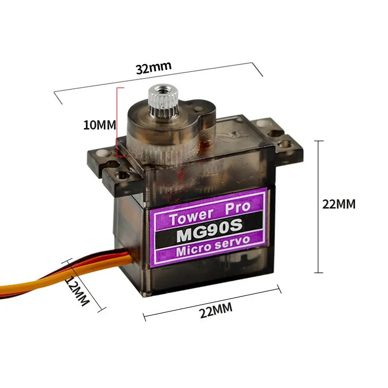 Sg90/mg90s 9g micro servo digi - Model Airplane Plastic avaliação e preço