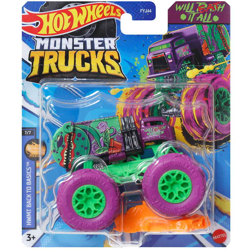 Mattel Hot Wheels 1/64 Monster - Hot Wheels Car Monster Trucks avaliação e preço