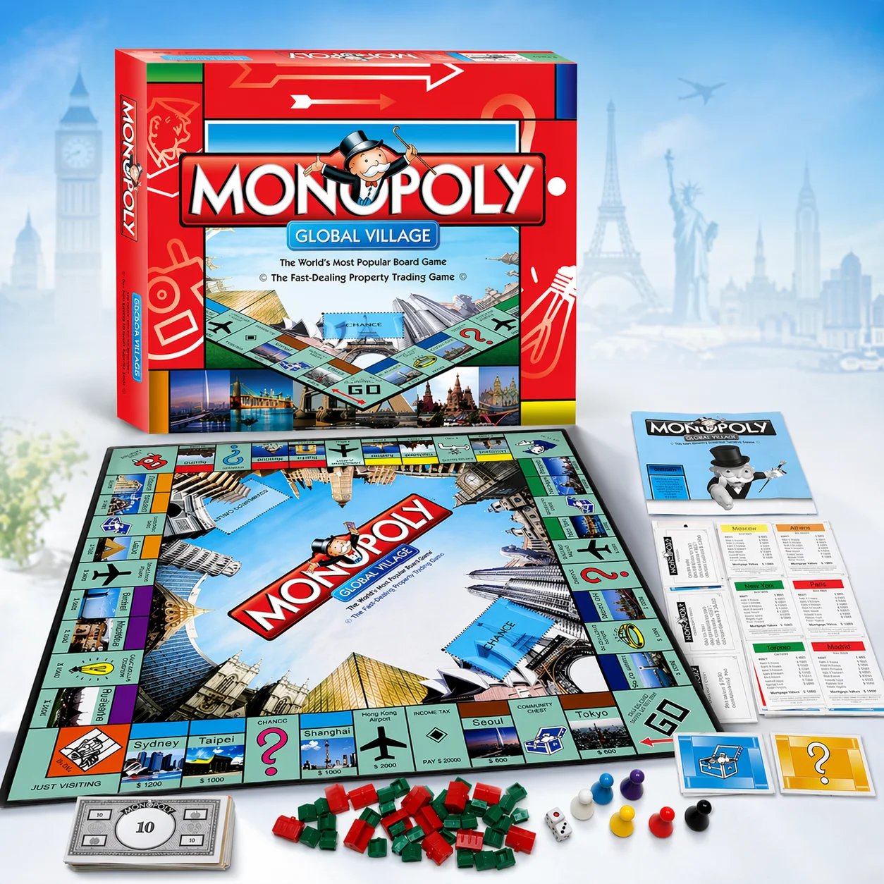 Jogo de Tabuleiro MONOPOLY GLO - Hasbro Game Monopoly avaliação e preço